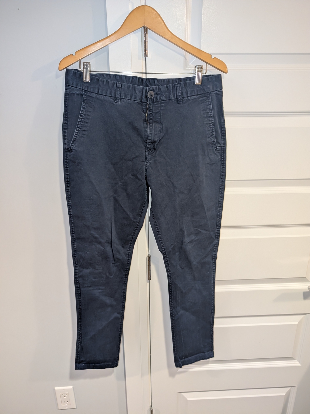 H&M Men's Dark Navy Chino Pants